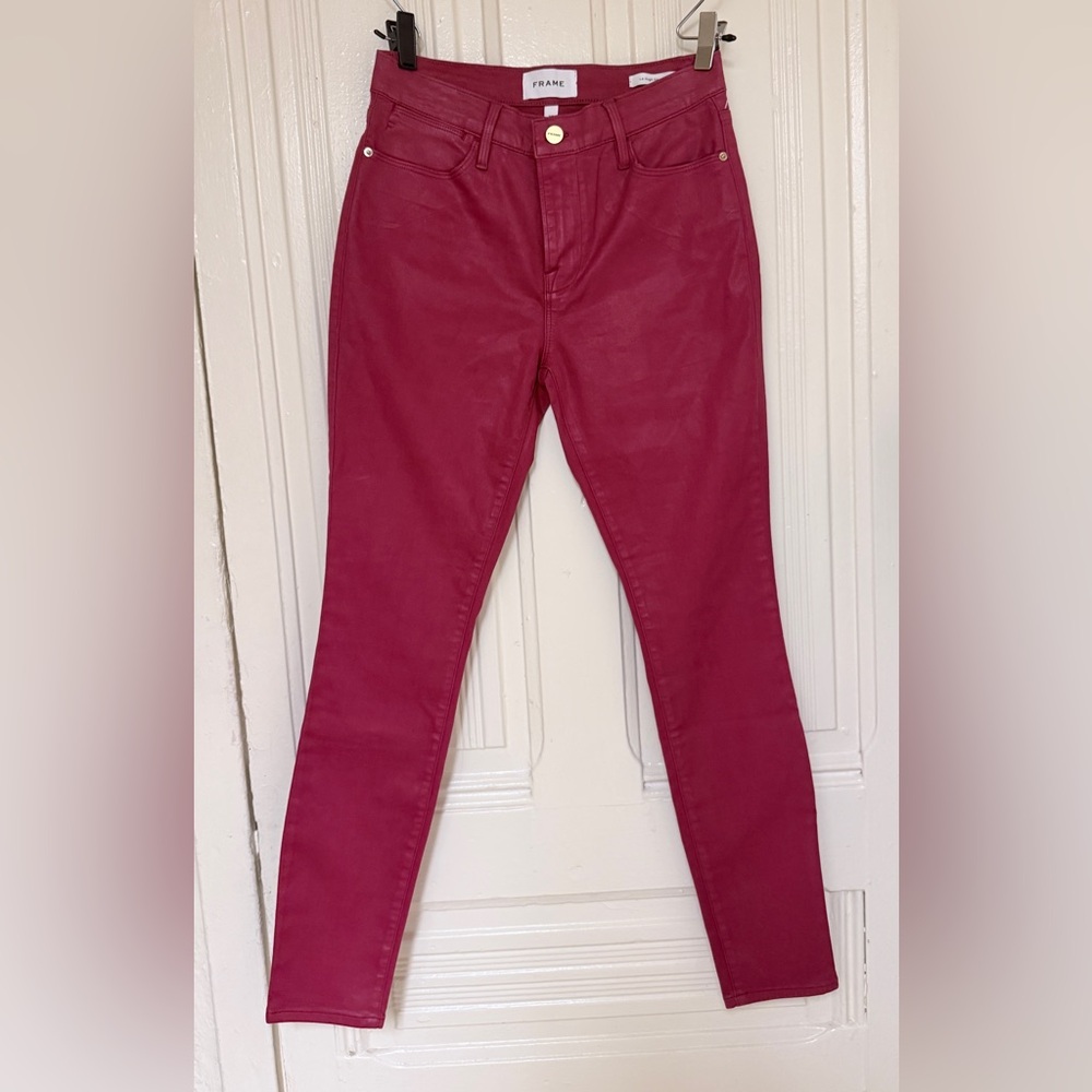 Frame Denim Le High Rise Skinny Jeans size: 26
